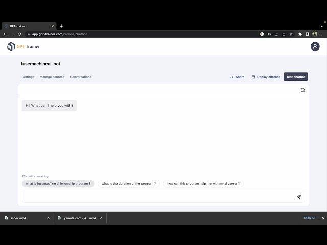 How to create your own chatbot using gpt-trainer? Easy steps #100  #chatgpt #chatbot