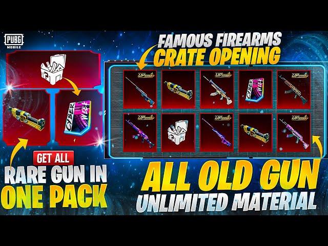 Old Rare Upgradable Skins Crate Opening | Cyber Week 2024  | Redeem Old Skins |PUBGM