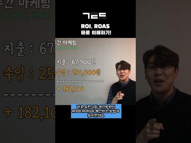 ROI와 ROAS, 바로 이해하기!