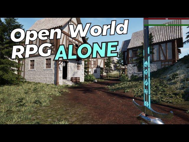 Can I make an Open World RPG in Unreal Engine 5 SOLO ? | Devlog 1