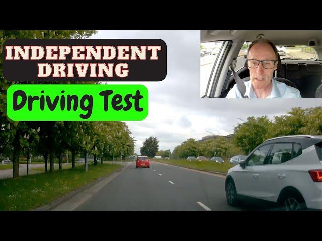 DRIVING TEST INDEPENDENT DRIVING : Driving Instructor Commentary Drive