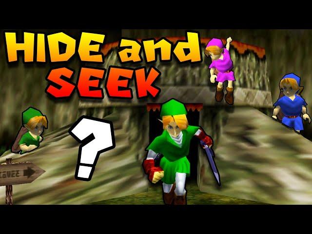 HIDE and SEEK tag in The Legend of Zelda OCARINA OF TIME