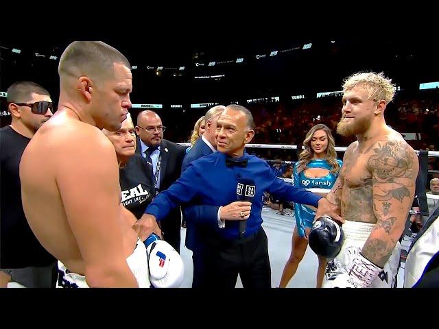 Nate Diaz (USA) vs Jake Paul (USA) | BOXING fight, HD