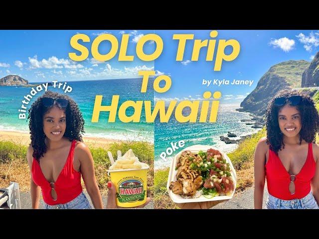 SOLO HAWAII TRIP ||VLOG||Birthday Trip,Oahu,Honolulu...