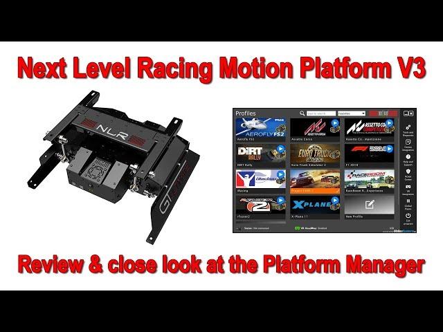 Next Level Racing Motion Platform V3 Review & Software Analysis