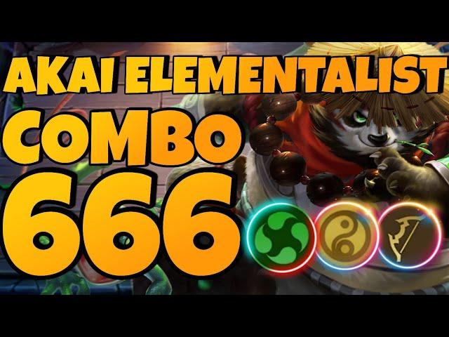 AKAI 6 ELEMENTALIST !! COMBO 666 IS BACK 6 CADIA 6 ARCHER 6 ELEMENTALIST !! MAGIC CHESS