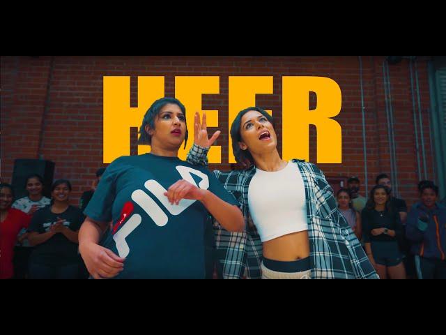 "HEER" BHANGRA DANCE - Shivani Bhagwan and Chaya Kumar Choreography #BhangraFunk