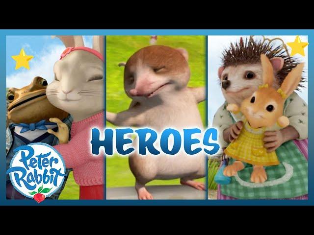 @OfficialPeterRabbit - ️ Heroic Animals Helping One Another  PART 1 | Cartoons for Kids