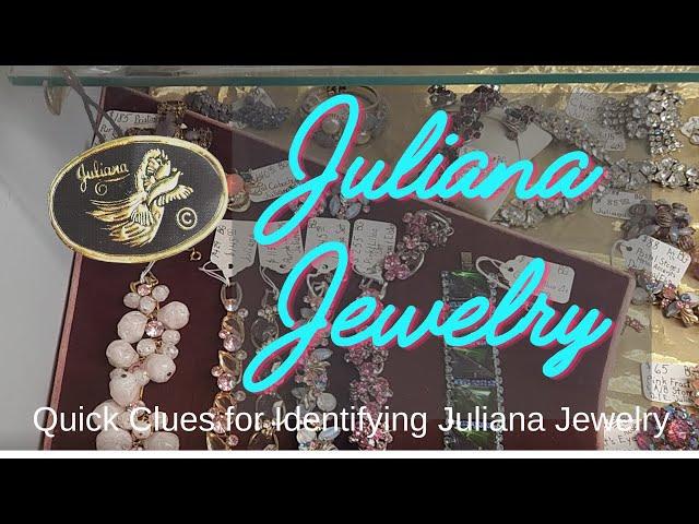 Case Full of Juliana Jewelry | Quick Tips on Identifying Juliana