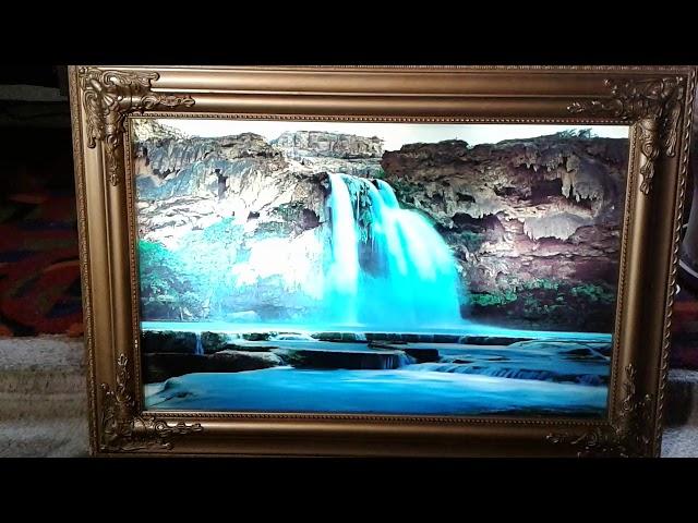 Vintage Moving Waterfall Picture