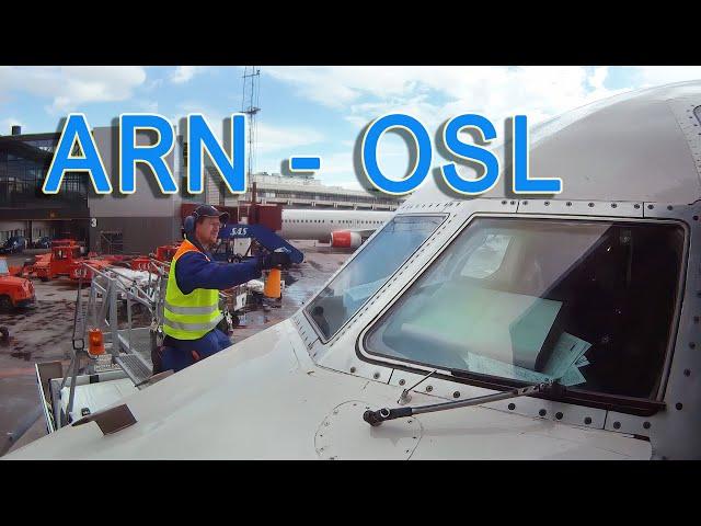 ARN-OSL  SAS MD80