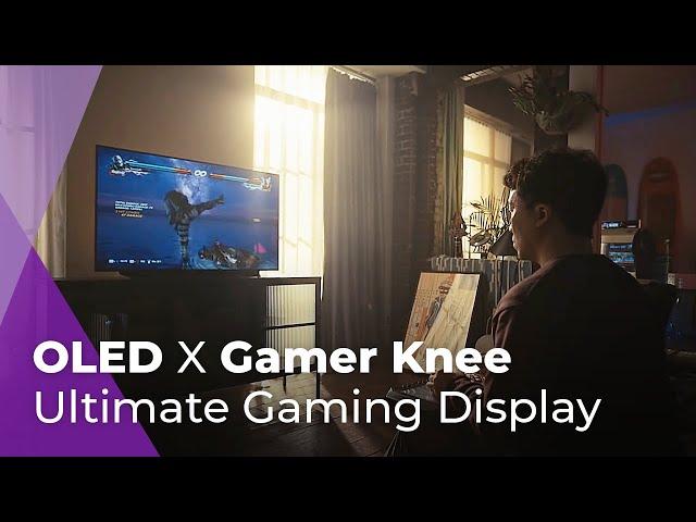 The Ultimate Gaming Display Approved by the Tekken God｜OLED X KNEE