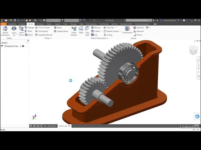 Inventor Tutorial - Generating a spur gear set