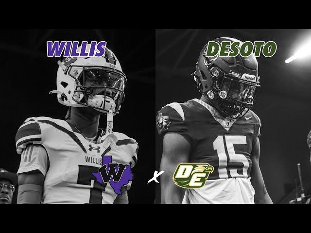 #TXHSFB #14 Willis vs #6 Desoto DFW & HOUSTON AREA BATLLE 2024 Texas High School Football Playoffs