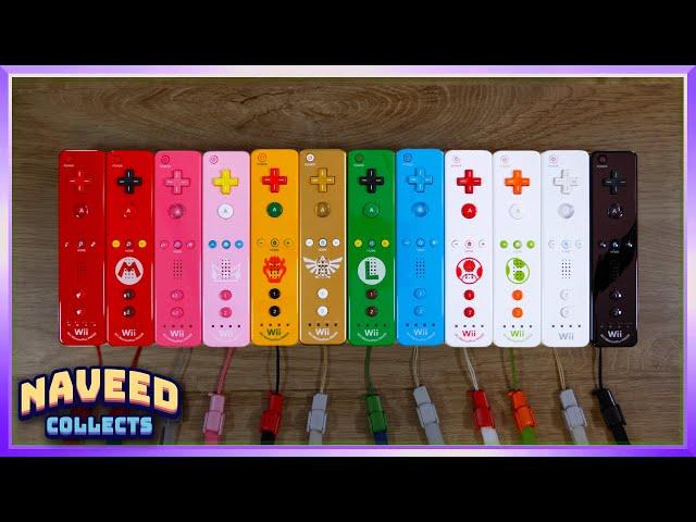 Every Official Wii Remote Color Variant from Nintendo... (almost)