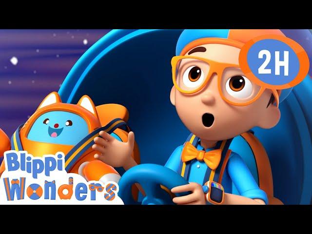 Planets | Blippi Wonders | Moonbug Kids - Play and Learn