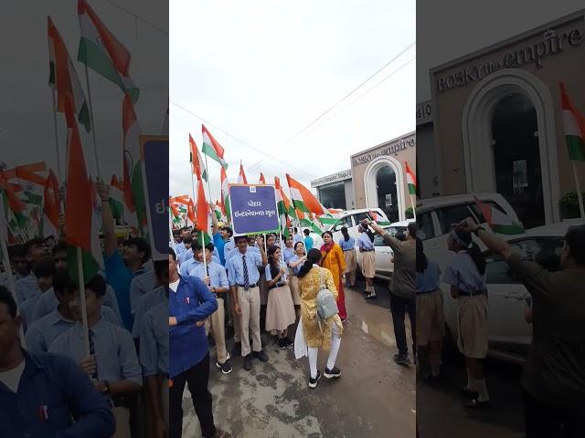 Tiranga Yatra-2024 #harghartiranga #podar #gandhinagar #gujarat