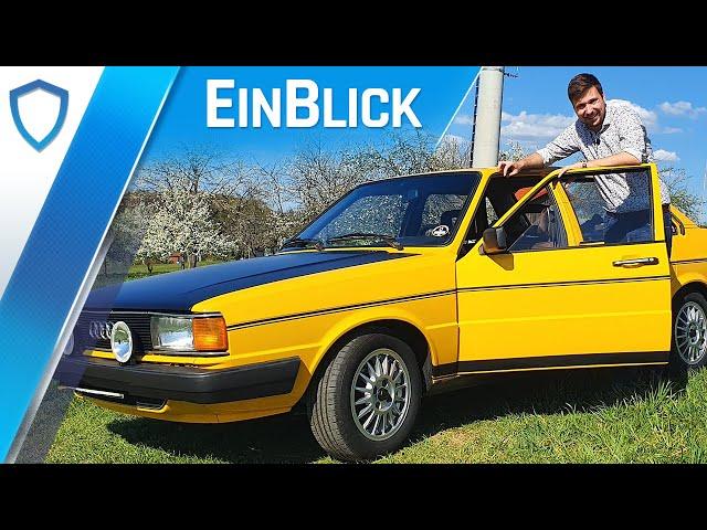 Audi 80 Typ 81 (1984) - So hat sich Audi in der Mittelklasse behauptet!