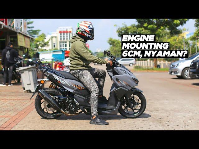 Test Ride Vario160 Setelah Manjangin Mounting