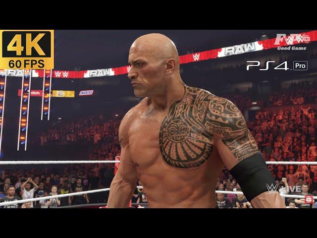 WWE 2k24 Old Gen PS4 Pro Gameplay [4K 60FPS]