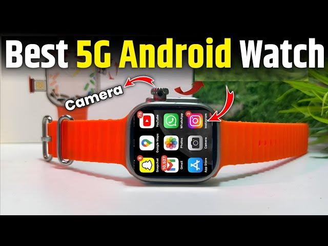 Best 5G Android SMartwatch With Sim Card Slot And 180° Camera 2024 | Ws9 Android Smart Watch