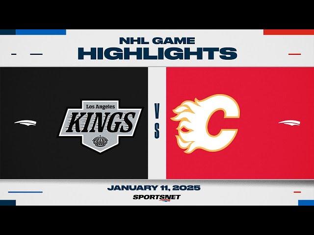 NHL Highlights | Kings vs. Flames - January 11, 2025