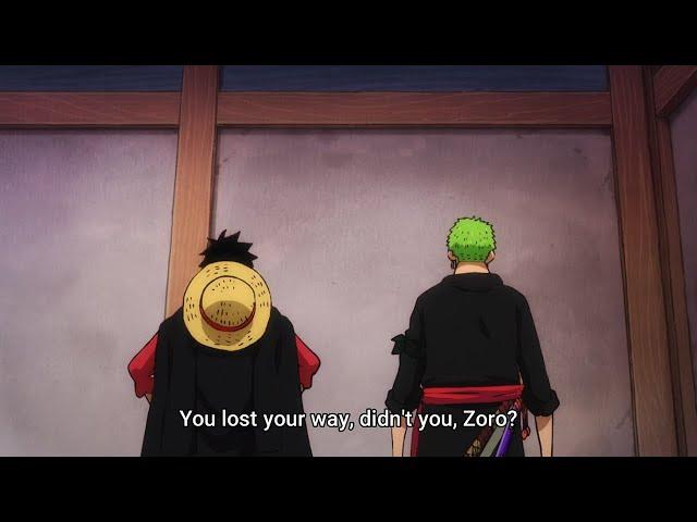 You Lost Your Way, Didn't You, Zoro?