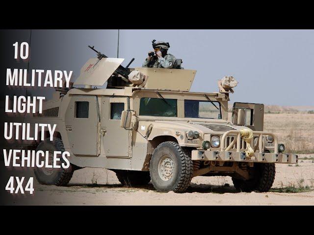 10 Best Military Light Utility Vehicles 4x4 In The World | Carztech