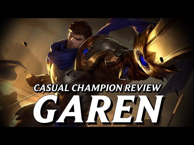 Garen is basic... basically BORING || Casual Champion Review