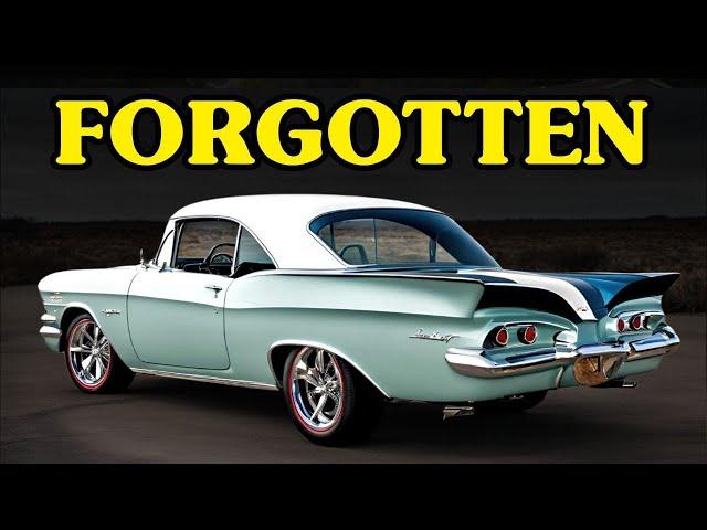 10 Old Chevy Cars That Time Forgot!