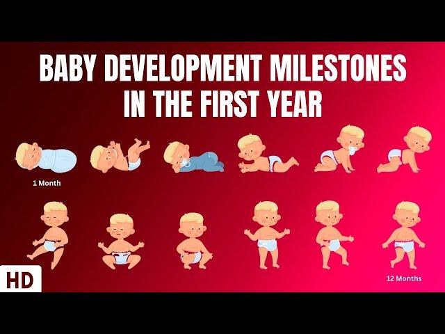 Baby Development Milestones in the first year