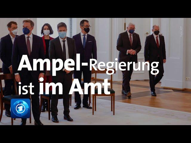 Neue Bundesregierung ist im Amt