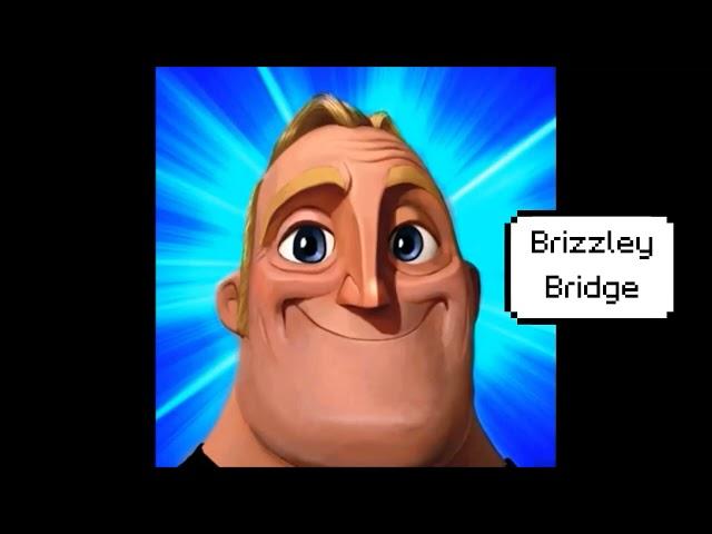 Mr.Incredible becoming canny meme (Minecraft bridging method)