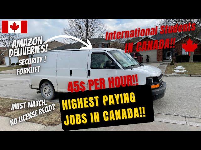 Earn $45 an Hour? Highest Paying Part Time Jobs in Canada!