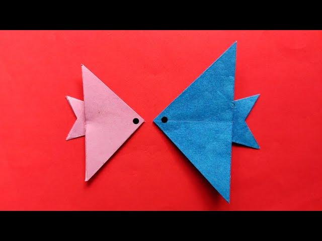 How to make Paper Fish | Origami Fish | Easy Origami Fish | Paper Fish