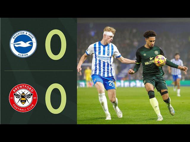 Festive South Coast Stalemate  | Brighton 0-0 Brentford | Premier League Highlights