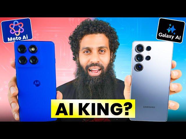 AI Showdown! motorola edge60 pro vs Samsung S25 Ultra – Which AI is Really Smarter?