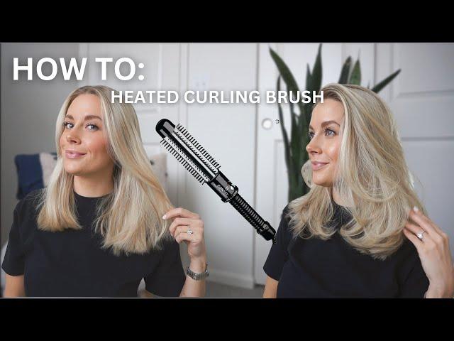 HOW TO: Curling Brush | Short/Medium Length Hair