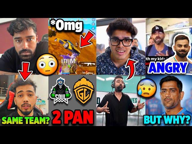 NEYOO-SCOUT in Same Team? All SHOCKED by this Jonathan Gaming,Virat Kohli ANGRY?BGMI Announcement