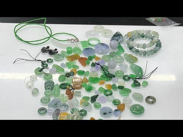 之之带你淘翡翠 #翡翠 #crystals #jade #jewelry #翡翠直播 🀄️ 现场收货