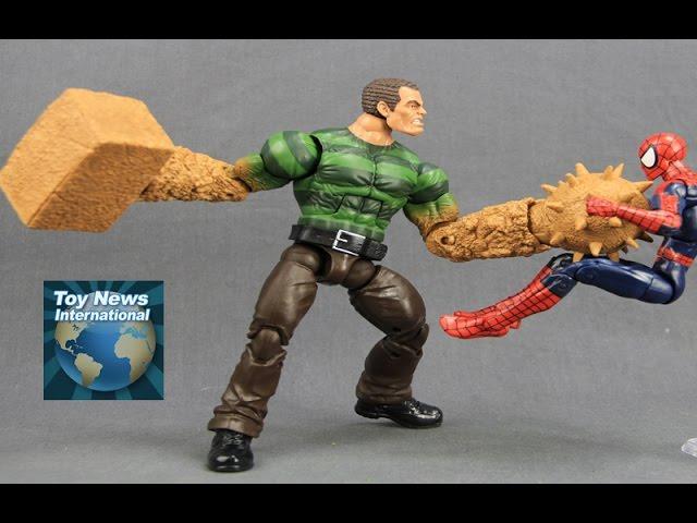 Marvel Legends 6" Hasbro Spider-Man Series Sandman Build-A-Figure Review