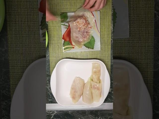 Рулетики из капусты