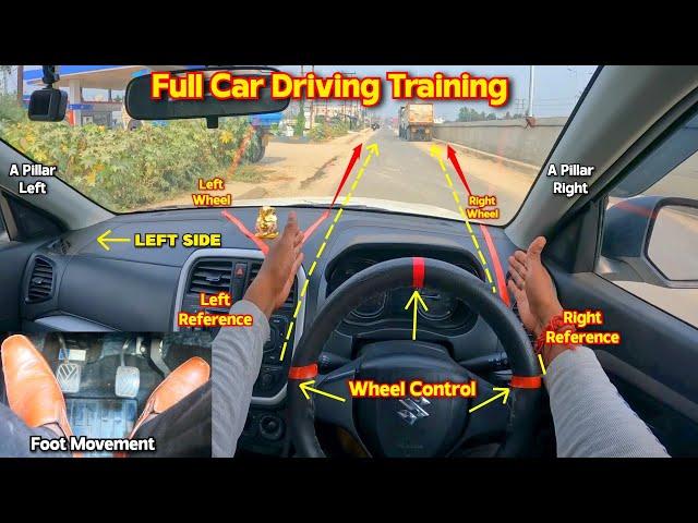 Master the Road : Complete car driving training for Beginners