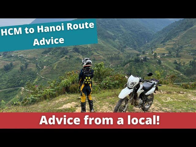 Vietnam Motorbike route advice from a local