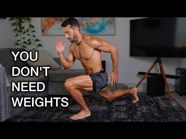 SMASH Your LEGS From Home (Bodyweight Only)