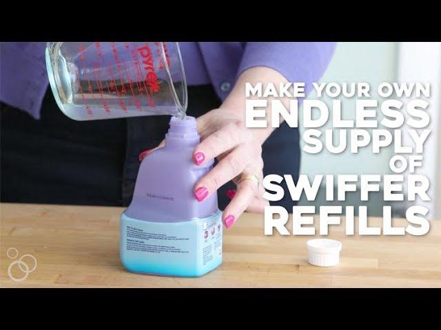 Make Your Own Endless Supply of Swiffer Refills!