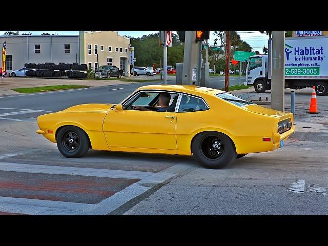 Classic/Muscle Cars Cruising In/Out of Eustis Classic Car Show - December 2024