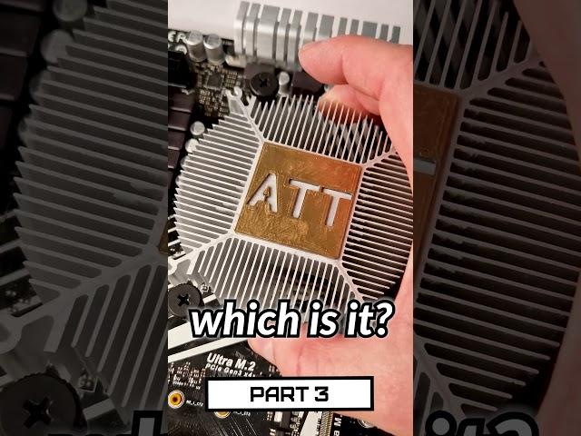 Best Of The Best Thermal Paste Patterns| Part 3 #Shorts