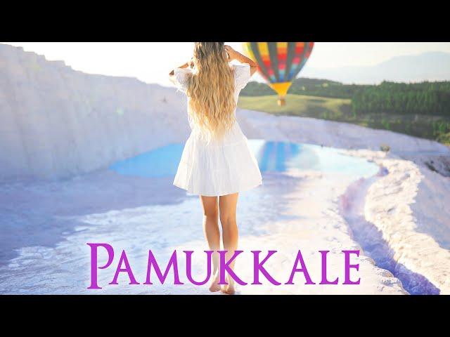 PAMUKKALE the BEST THING TO DO IN TURKEY! Hierapolis Travel Guide & Tips! Vacation Trip Tour