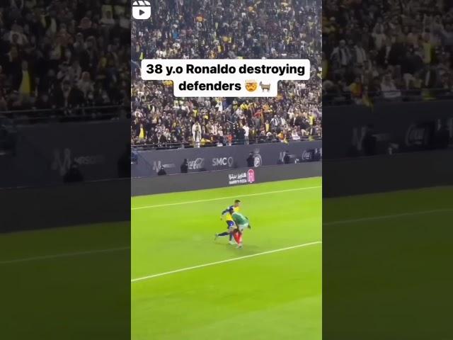 38 Year Old Cristiano Ronaldo Still destroying Defenders 